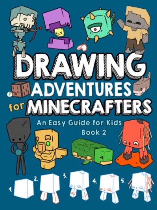 Cover image for Drawing  Adventure for Minecrafters Book 2